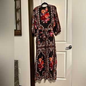 Eshakti Boho Dress with Long Sleeves